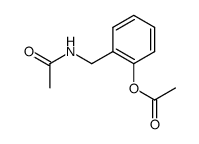 1-acetoxy-2-(acetylamino-methyl)-benzene Structure