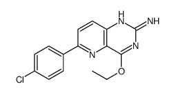 6-(4-chlorophenyl)-4-ethoxypyrido[3,2-d]pyrimidin-2-amine Structure