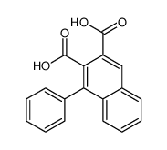 1-phenylnaphthalene-2,3-dicarboxylic acid结构式