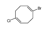 1-bromo-5-chlorocycloocta-1,5-diene结构式