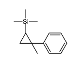 trimethyl-(2-methyl-2-phenylcyclopropyl)silane Structure