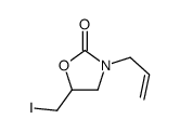 5-(iodomethyl)-3-prop-2-enyl-1,3-oxazolidin-2-one结构式