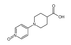 1-(1-oxidopyridin-1-ium-4-yl)piperidine-4-carboxylic acid Structure