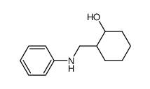 2-Anilinomethyl-1-cyclohexanol Structure