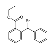 ethyl 2-[bromo(phenyl)methyl]benzoate Structure
