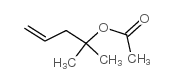 2-methylpent-4-en-2-yl acetate Structure