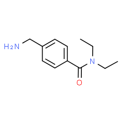 4-(aminomethyl)-n,n-diethylbenzamide structure