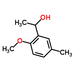 1-(2-Methoxy-5-methylphenyl)ethanol结构式