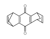 1,4,5,8-tetrahydro-1,4,5,8-dimethano-anthracene-9,10-dione结构式