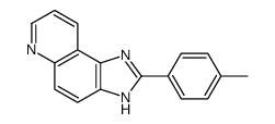 2-(4-methylphenyl)-3H-imidazo[4,5-f]quinoline结构式