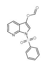 1H-PYRROLO[2,3-B]PYRIDIN-3-OL, 1-(PHENYLSULFONYL)-, 3-FORMATE picture