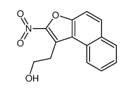 2-Nitronaphtho(2,1-b)furan-1-ethanol structure