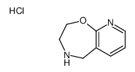 2,3,4,5-TETRAHYDROPYRIDO[3,2-F][1,4]OXAZEPINE DIHYDROCHLORIDE Structure