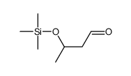 3-trimethylsilyloxybutanal Structure