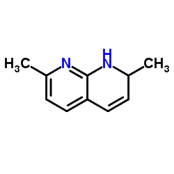 2,7-Dimethyl-1,2-dihydro-1,8-naphthyridine结构式