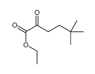 ethyl 5,5-dimethyl-2-oxohexanoate Structure