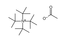 tetratert-butylazanium,acetate结构式