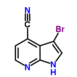 3-溴-1H-吡咯并[2,3-B]吡啶-4-甲腈图片