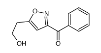 [5-(2-hydroxyethyl)-1,2-oxazol-3-yl]-phenylmethanone结构式