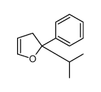 2-phenyl-2-propan-2-yl-3H-furan结构式