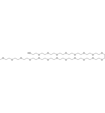 m-PEG20-alcohol structure