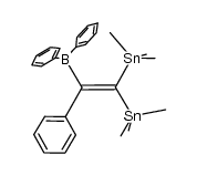 Ph2BC(Ph)C(SnMe3)Sn(CH3)3 Structure