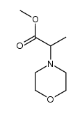 2-morpholinopropionic acid methyl ester结构式