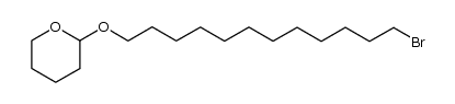 2-[(12-bromododecyl)oxy]tetrahydro-2H-pyran Structure