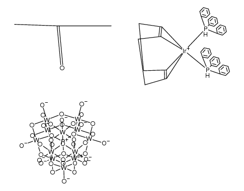 ((Ph3P)2Ir(COD))3PW12O40*n acetone Structure