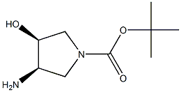 Cis-(3R, 4S)-1-Boc-3-aMino-4-hydroxypyrrolidine picture