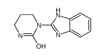 1-(1H-苯并咪唑-2-基)四氢-2(1H)-嘧啶酮结构式