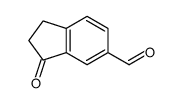 3-oxo-1,2-dihydroindene-5-carbaldehyde Structure