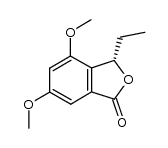 3-ethyl-4,6-dimethoxyphthalide结构式