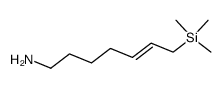 (E)-7-(trimethylsilyl)hept-5-en-1-amine结构式