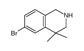 6-bromo-4,4-dimethyl-1,2,3,4-tetrahydroisoquinoline图片