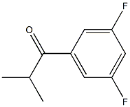 3',5'-DIFLUORO-2-METHYLPROPIOPHENONE Structure