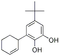 5-tert-butyl-3-(cyclohex-2-enyl)benzene-1,2-diol structure