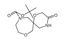 叔-丁基 3-氧亚基-1,8-二氧杂-4,11-二氮杂螺[5.6]十二烷-11-甲酸基酯图片