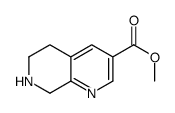 Methyl 5,6,7,8-tetrahydro-1,7-naphthyridine-3-carboxylate Structure