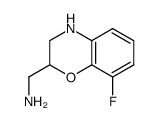 dihydro-8-fluoro-2H-1,4-benzoxazine-2-methanamine Structure