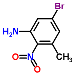 5-Bromo-3-methyl-2-nitroaniline Structure