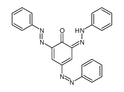 2,4,6-Tris(phenylazo)phenol结构式