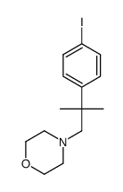 4-[2-(4-iodophenyl)-2-methylpropyl]morpholine Structure