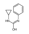 1-cyclopropyl-3-phenylurea结构式