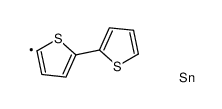 trimethyl-(5-thiophen-2-ylthiophen-2-yl)stannane结构式