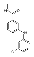 3-((4-chloropyridin-2-yl)amino)-N-methylbenzamide结构式