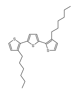 3,3''-dihexyl-2,2':5',2''-terthiophene Structure