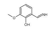 2-hydroxy-3-methoxybenzylideneimine Structure