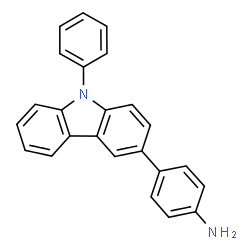 4-(9-Phenyl-9H-Carbazole-3-yl)Aniline structure