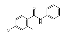 4-chloro-2-iodo-N-phenylbenzamide Structure